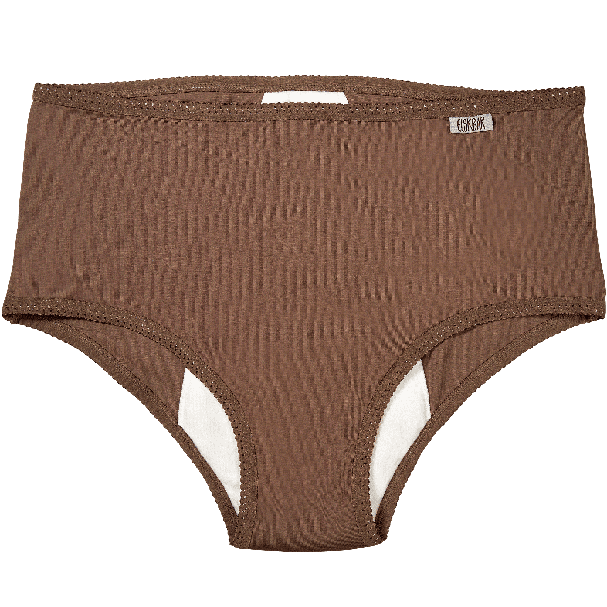 Period underwear in TENCEL - High waisted - Heavy Flow - Cedar 